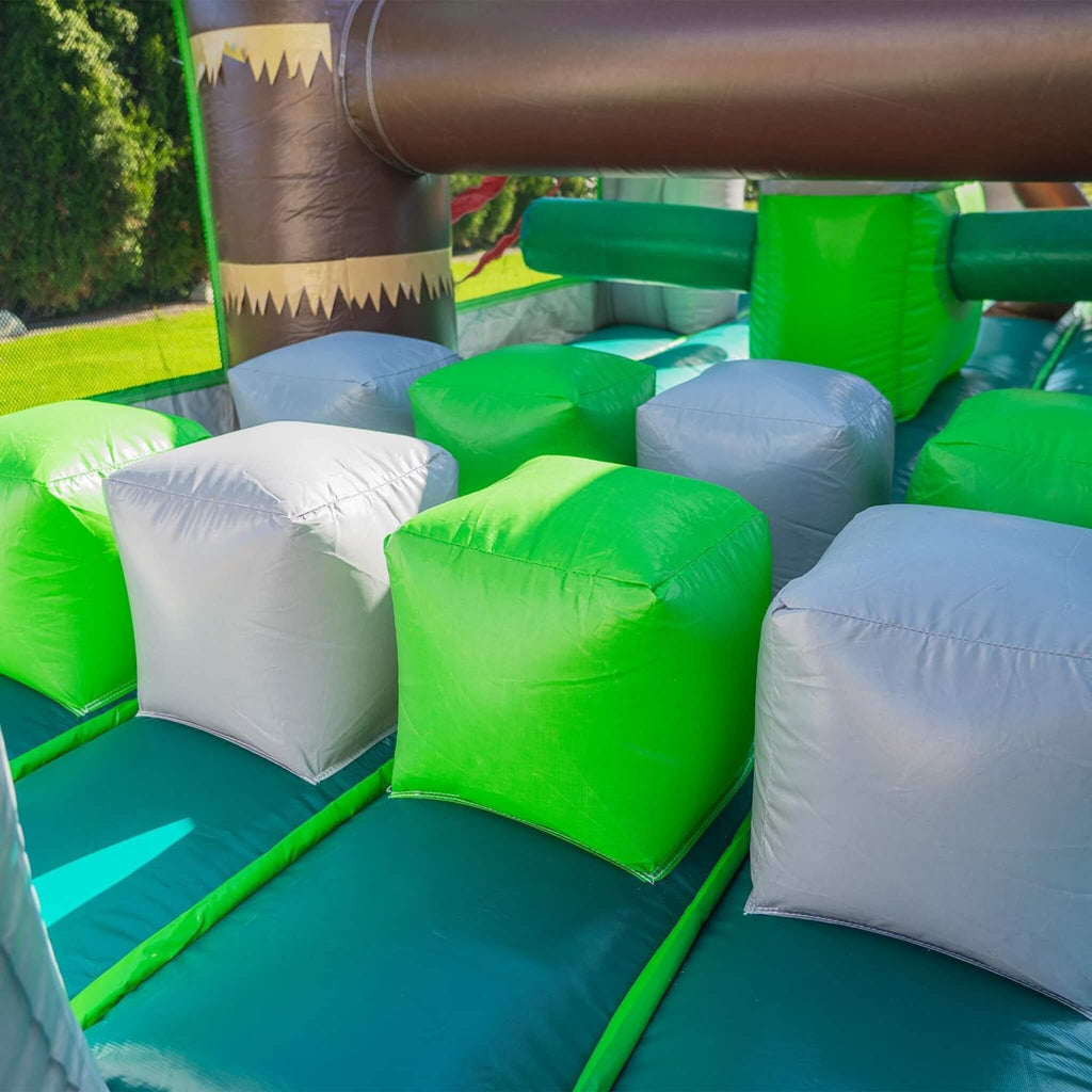20FT Inflatable Dinosaur Obstacle Course With Blower (SAK90817) – SAKSBY WHOLESALE, view 5
