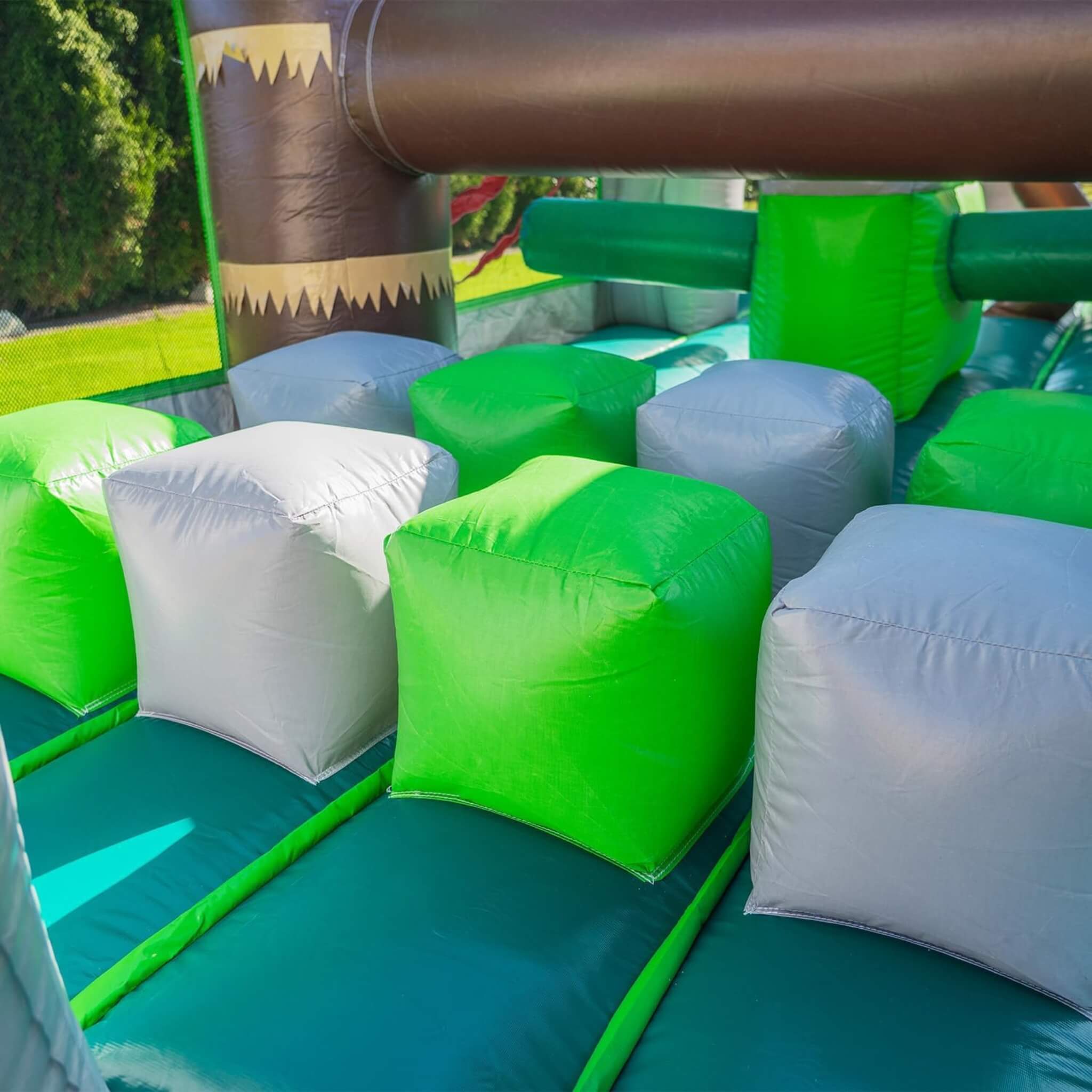 20FT Inflatable Dinosaur Obstacle Course With Blower (SAK90817) – SAKSBY WHOLESALE, view 5