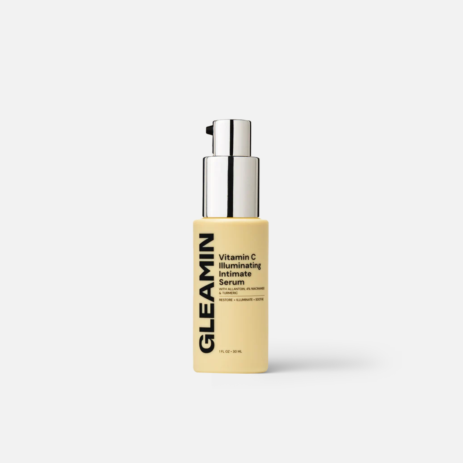 Gleamin Illuminating Intimate Serum — brightening serum for shaving + ingrown hair discoloration