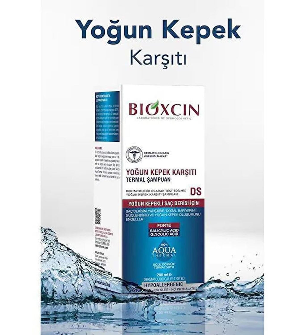 Bioxcin Aqua Thermal Intensive Anti-Dandruff Shampoo DS 200 ml