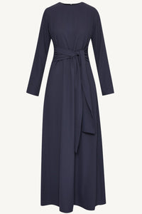 Isabella Tie Waist Maxi Dress - Night Sky Dresses Veiled Collection 