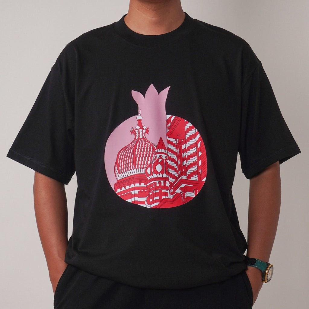 Mariam's Collection Islamic Style Artistic Design Short Sleeve T-Shirt Collection (MS182) — comparison shot