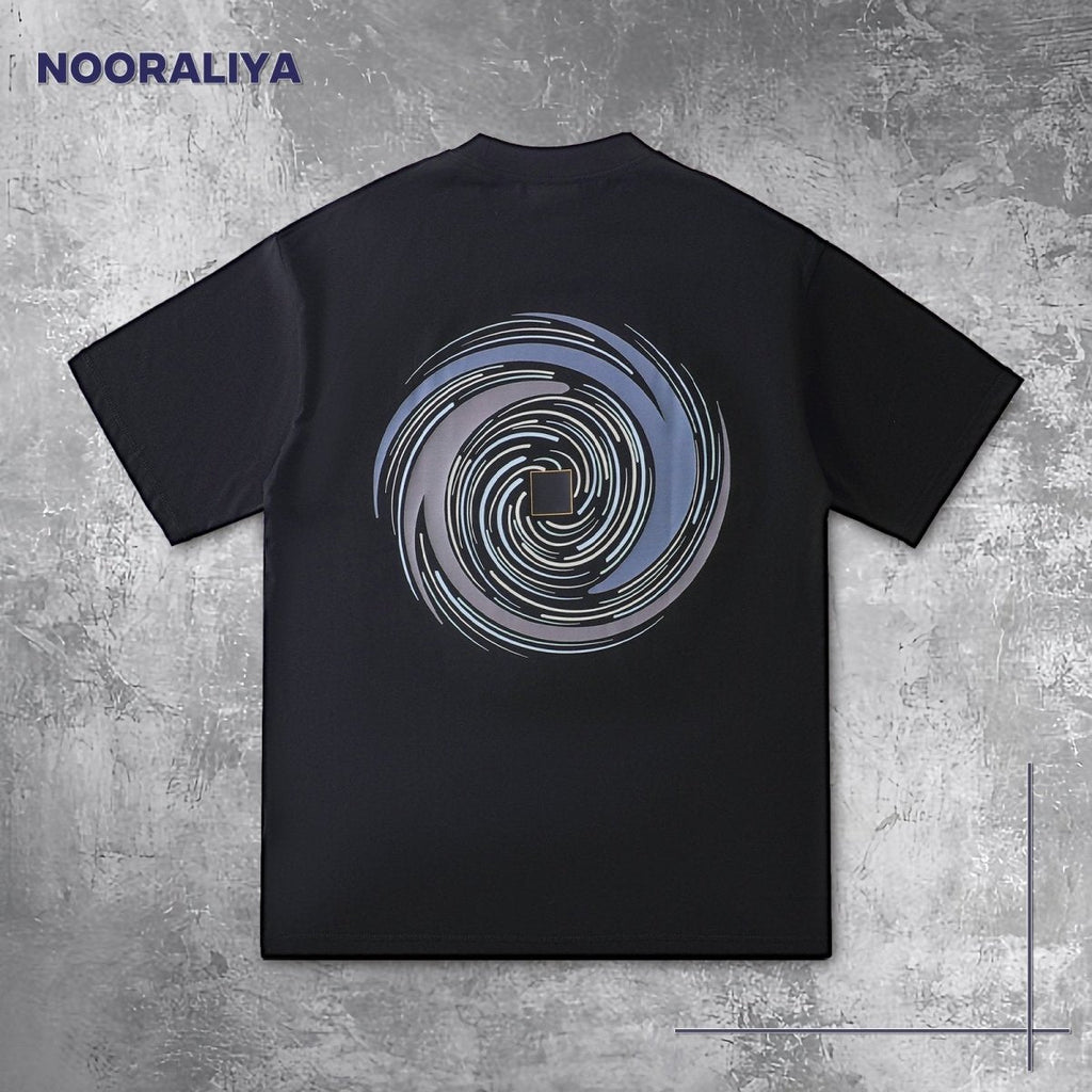 Mariam's Collection Islamic Style Artistic Design Short Sleeve T-Shirt Collection (MS182) — in-use photo
