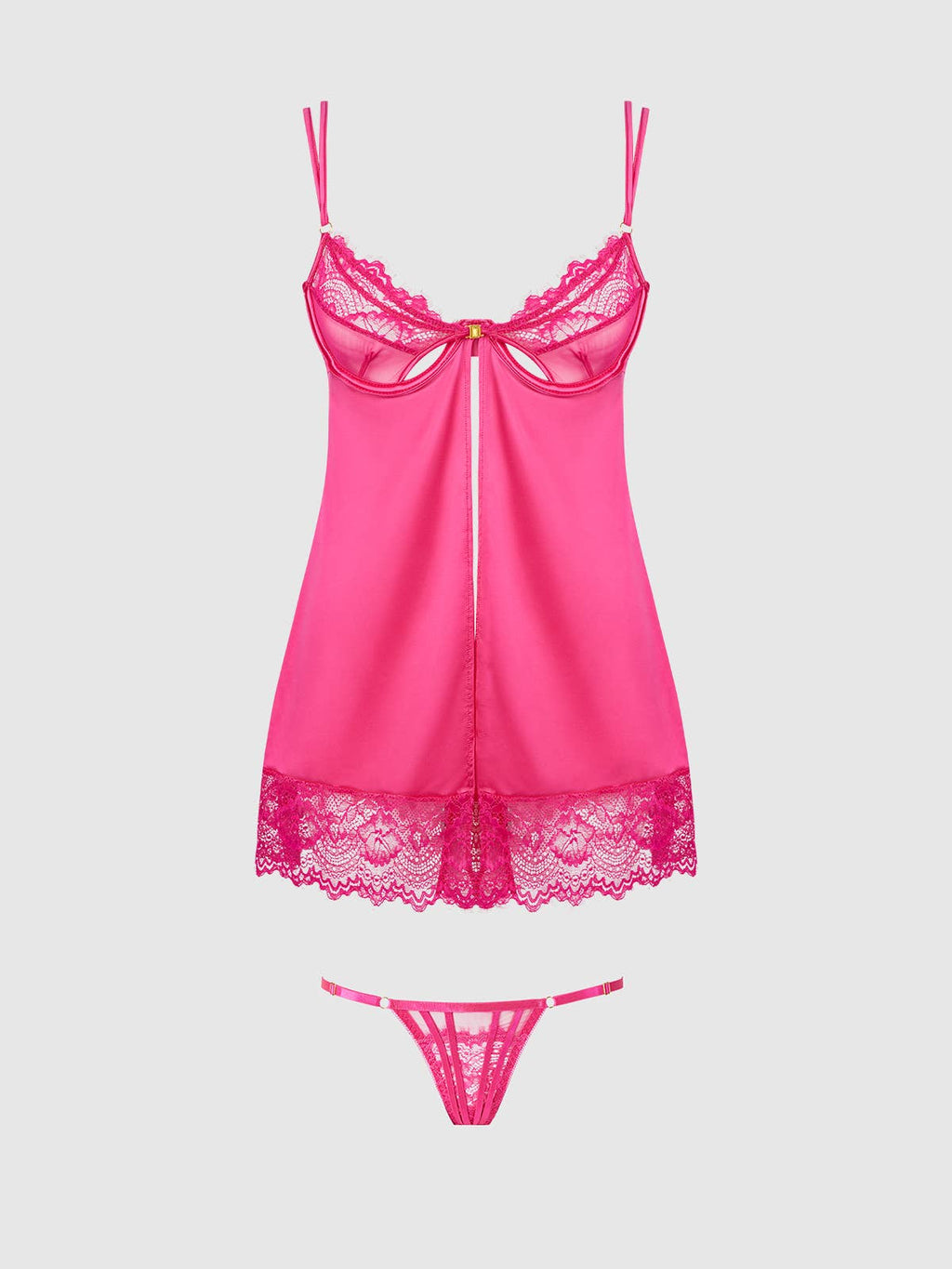 ISSABELLA BABYDOLL & G-STRING VALENTINE SET