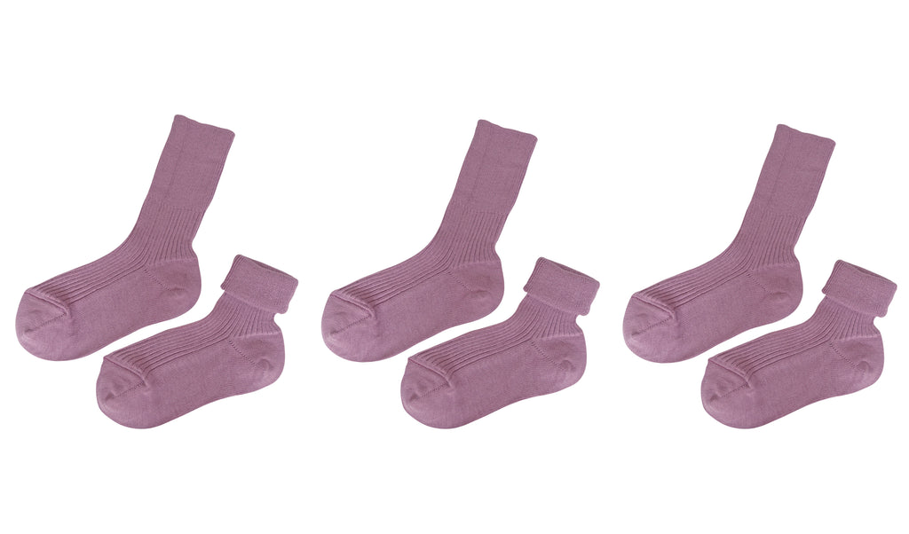 tittimitti® 100% Organic Cotton Kid's Socks (3-Pack) – Made in Italy, Unisex, Soft & Breathable for Boys & Girls.