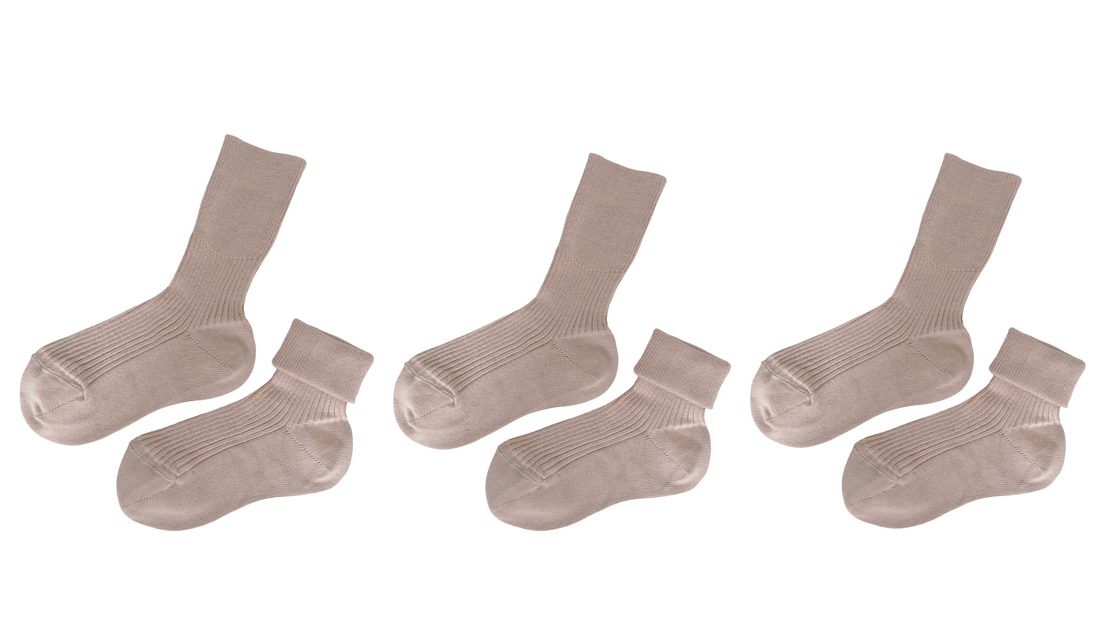 tittimitti tittimitti® 100% Organic Cotton Kid's Socks (3-Pack) – Made in Italy, Unisex, Soft & Breathable for Boys & Girls. 