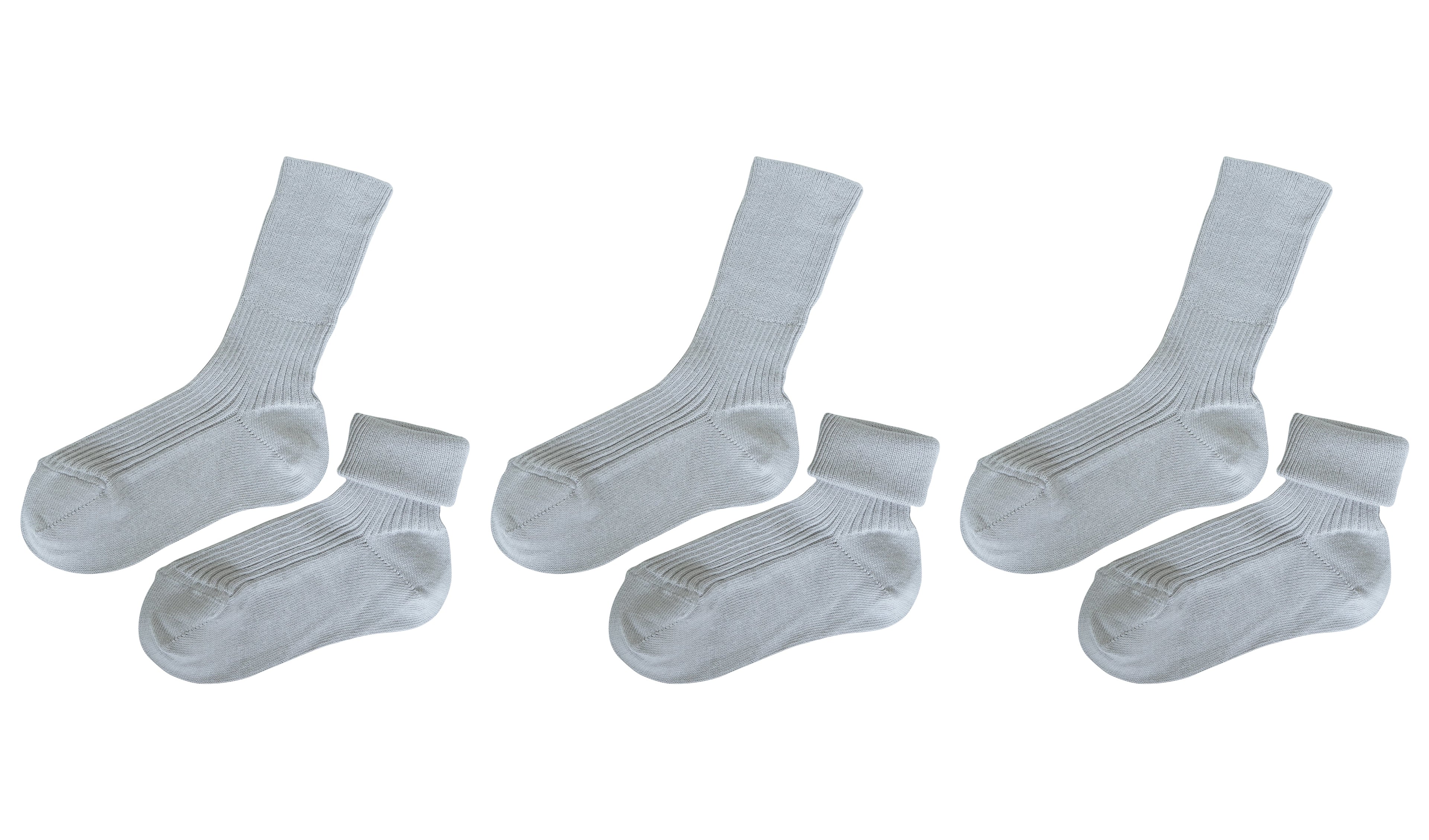 tittimitti tittimitti® 100% Organic Cotton Kid's Socks (3-Pack) – Made in Italy, Unisex, Soft & Breathable for Boys & Girls. 