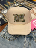 Wild Junkie It's Hunting Season Patch Trucker Hat — main product shot