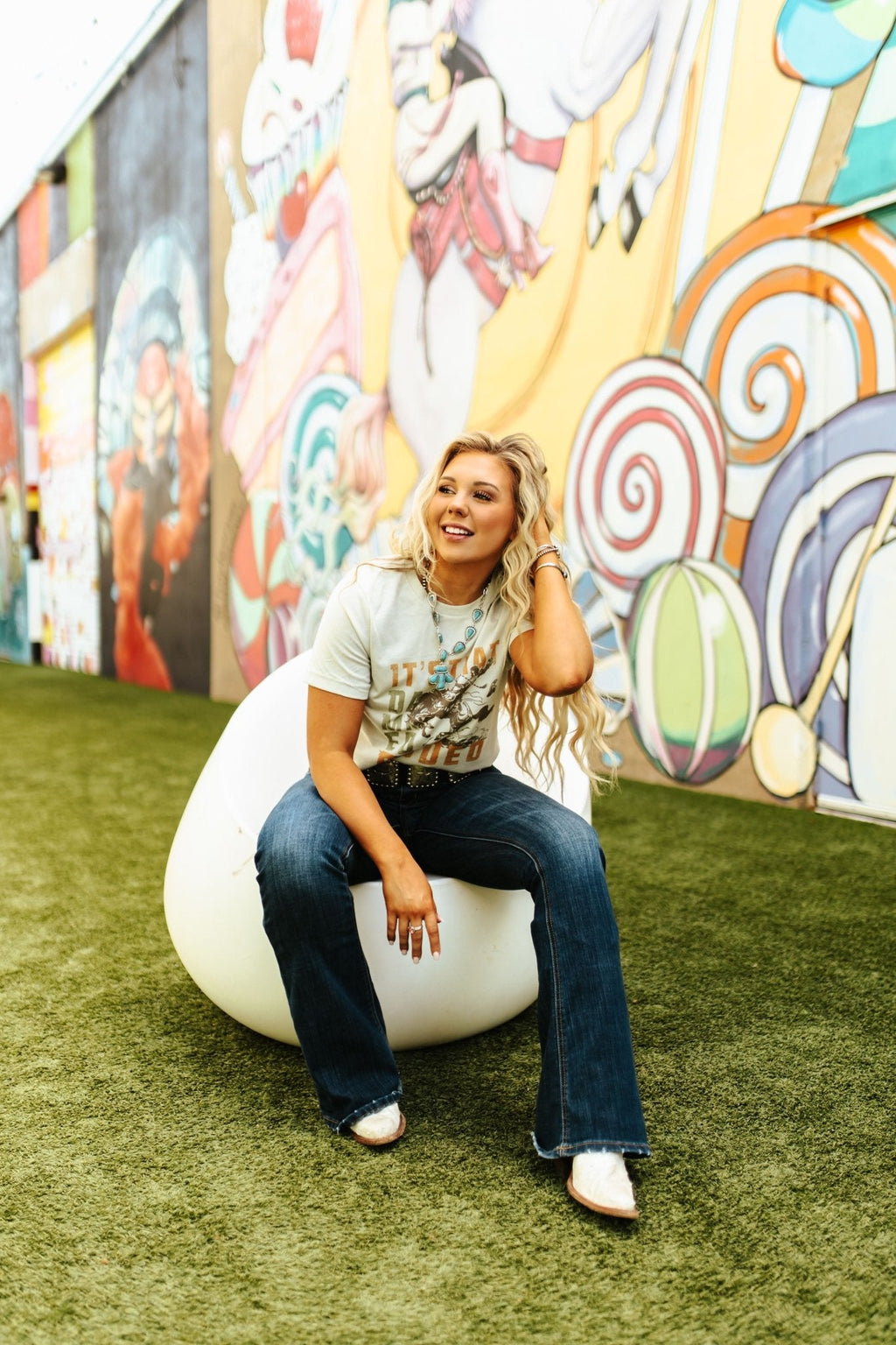 Wild Junkie It's That Damned Rodeo Graphic Tee — product category context