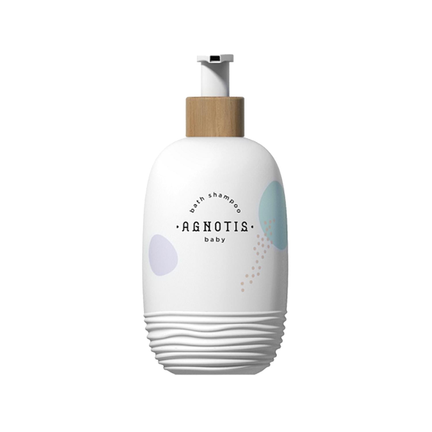 Agnotis 2-in-1 Bath Shampoo & Shower Gel - 400ml, Convenient Hair & Body Wash