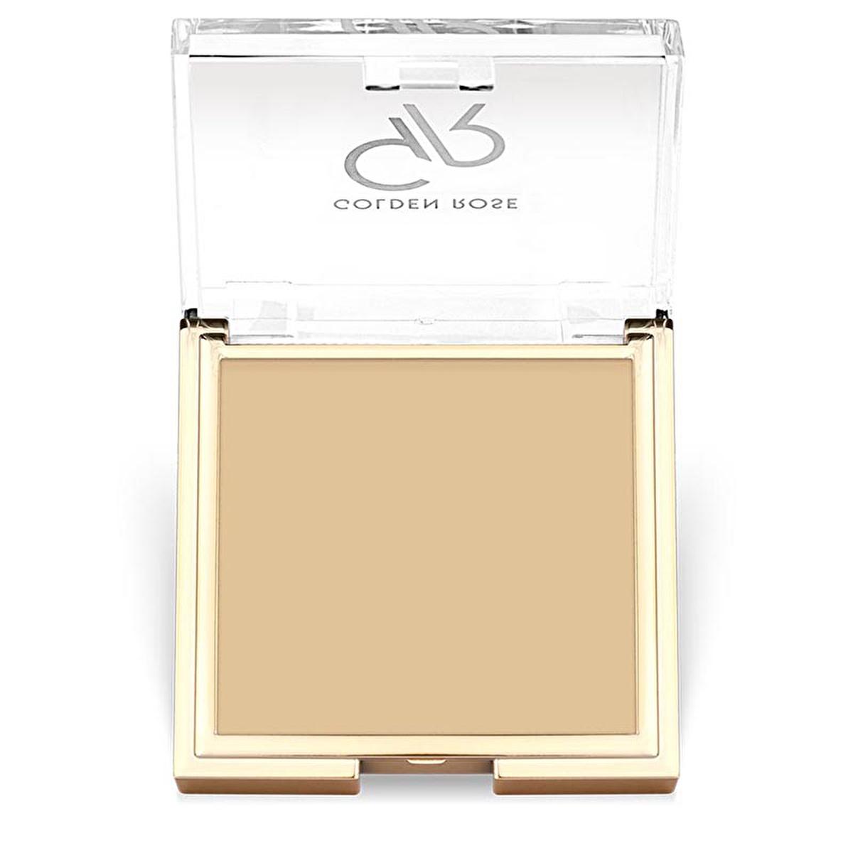 Golden Rose Mineral Powder Makeup for All Skin Types - Natural Matte Finish, Vitamin E Enriched