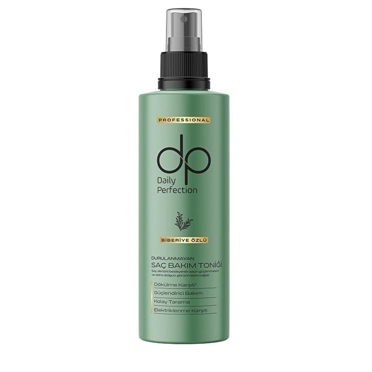dp Daily Perfection Rosemary Hair Tonic: Anti Hair Loss Treatment with Keratin & Biotin for Hair Growth, Breakage Prevention & Easy Combing - 6.09 fl oz