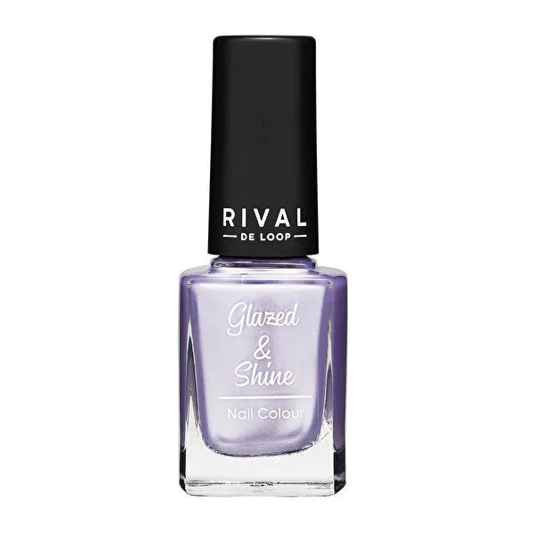 Rival de Loop Nail Polish Glazed & Shine No.03 Metallic Nail Polish - High-Pigment, Long-Lasting Glossy Finish