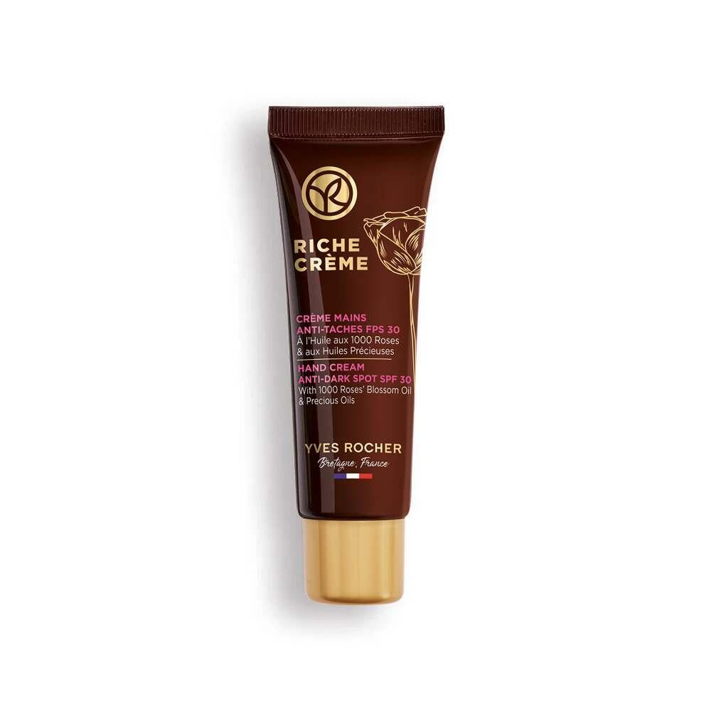Hand Cream 30 SPF Anti-Aging Hand Cream with Rose Oil & Sun Protection