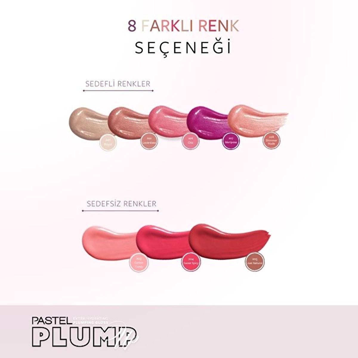 Pastel Profashion Hydrating Plumping Lip Gloss 207 - Vegan, Cruelty-Free, Dermatologically Tested