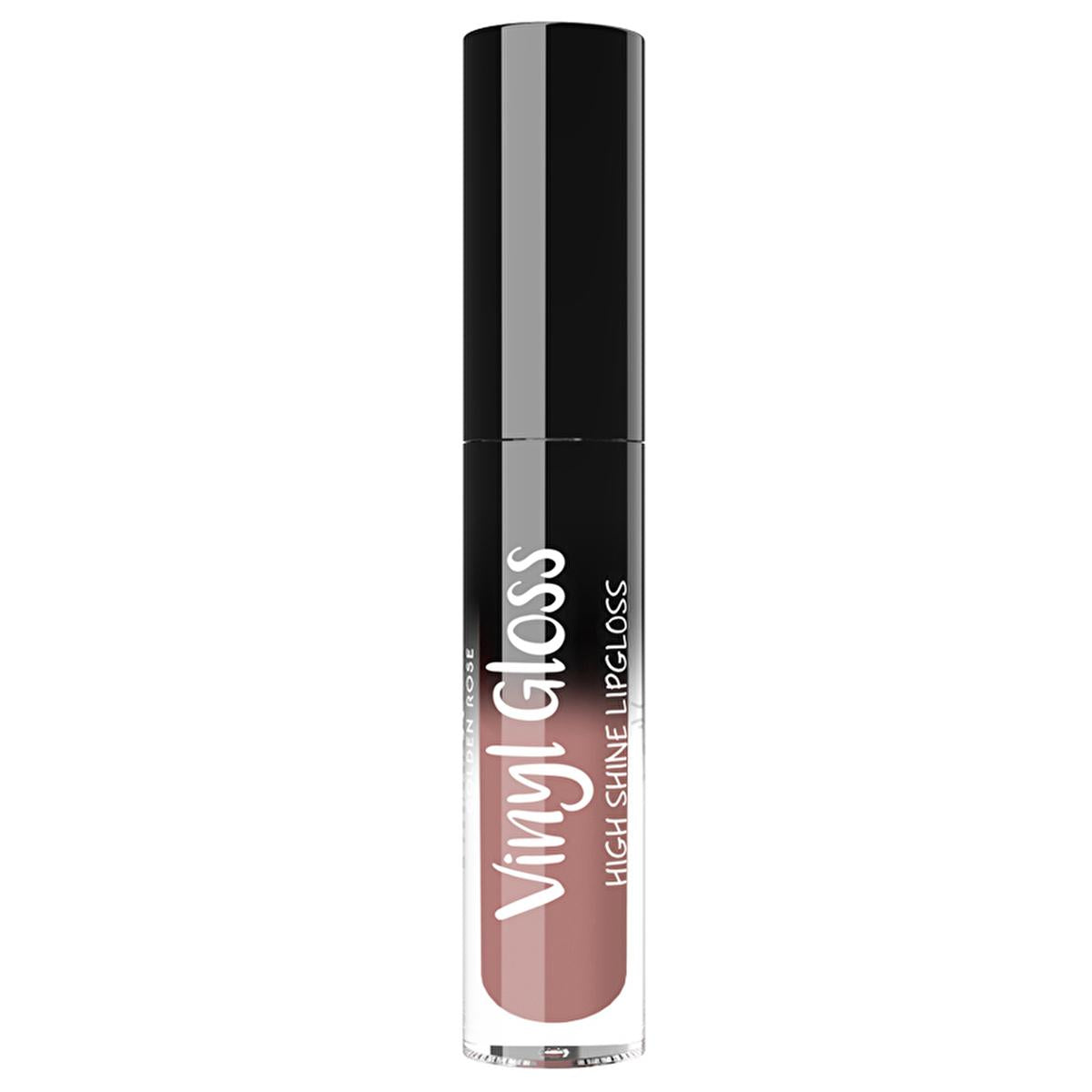Golden Rose High Shine Vinyl Lip Gloss NO:03 - Long Lasting, Vibrant Color, Comfortable