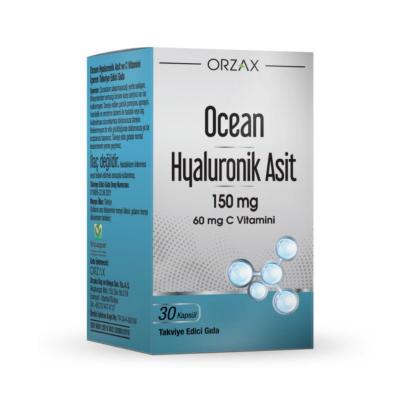 Orzax Ocean Hyaluronic Acid 150 mg - 30 Capsules