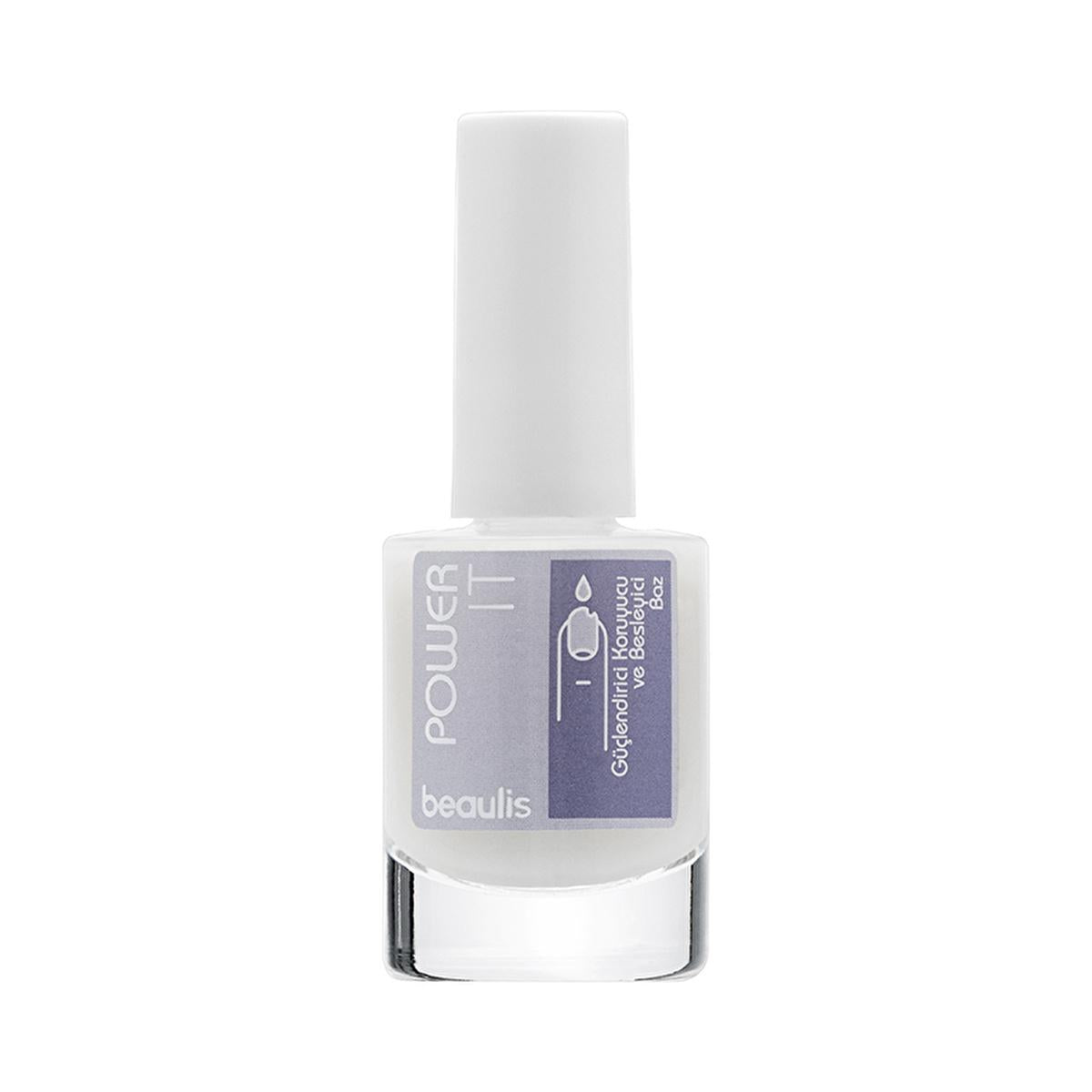 Beaulis Power It Nail Nourisher 999 Transparent - Nourishing Nail Care for Strong & Shiny Nails