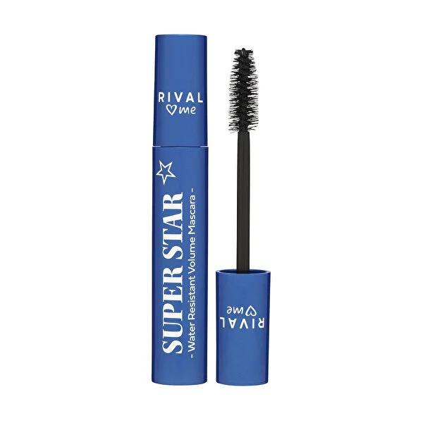 Rival Loves Me Super Star Mascara - XXL, Long-Lasting, Waterproof, 13ml - Intense Volume & Length