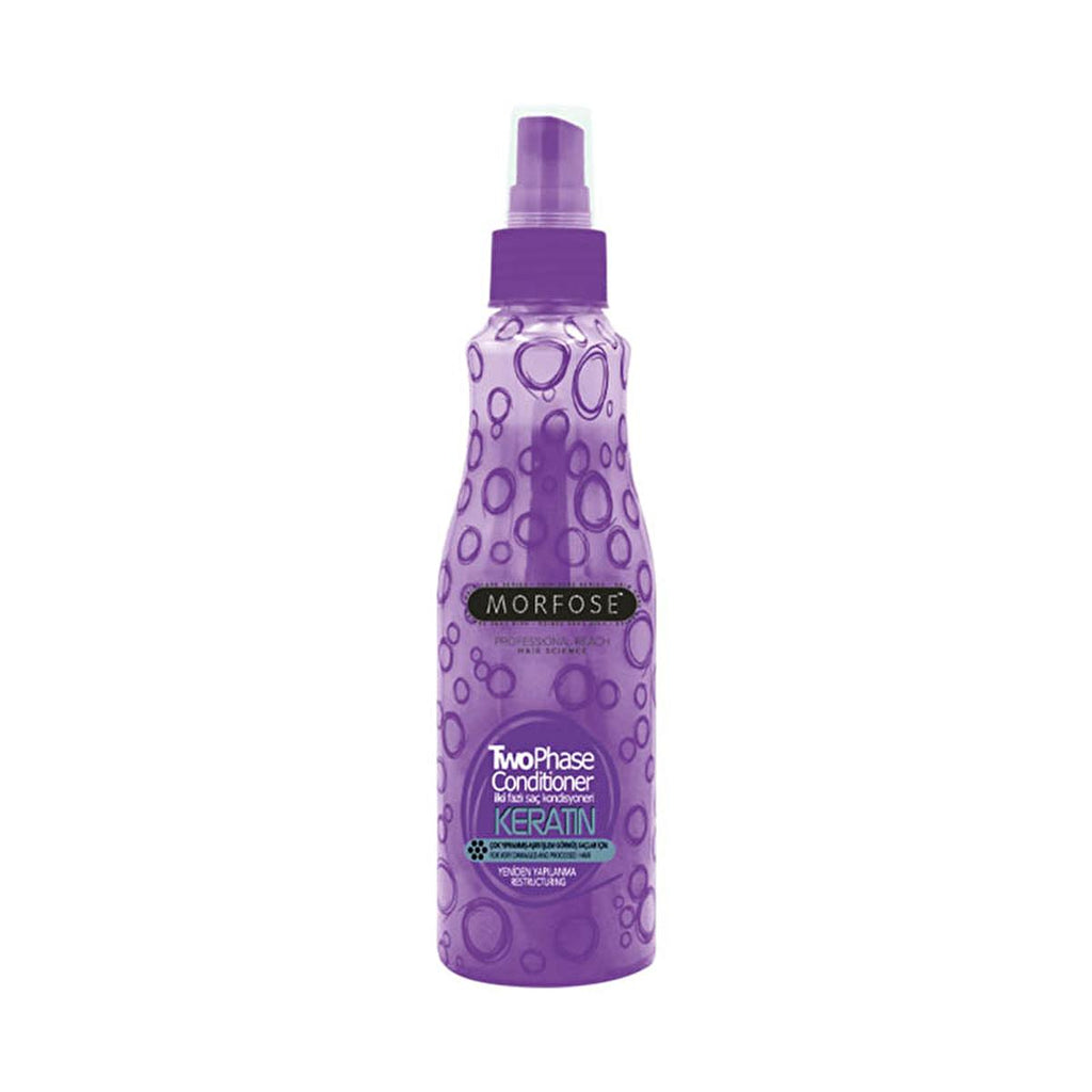 Morfose Keratin Dual-Phase Leave-In Conditioner for Dry Damaged Hair - 7.44 fl oz