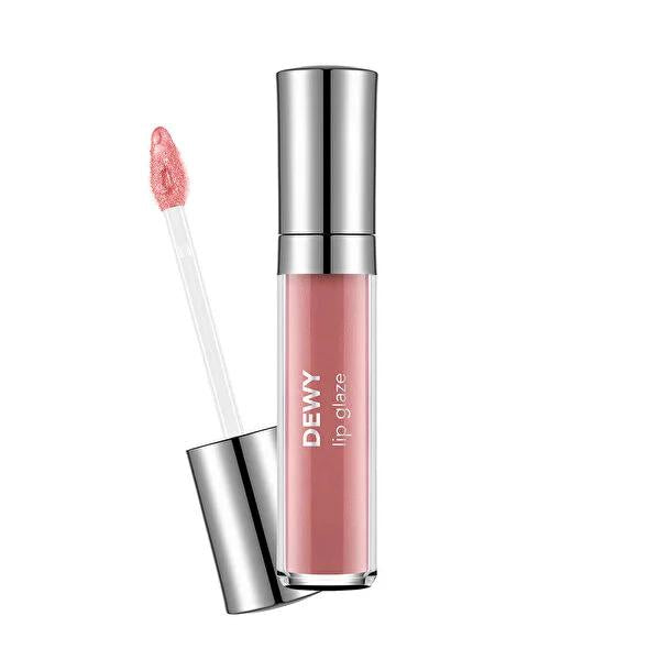 Flormar Dewy Lip Glaze - Moisturizing Semi-Transparent Lip Gloss with Shea Butter