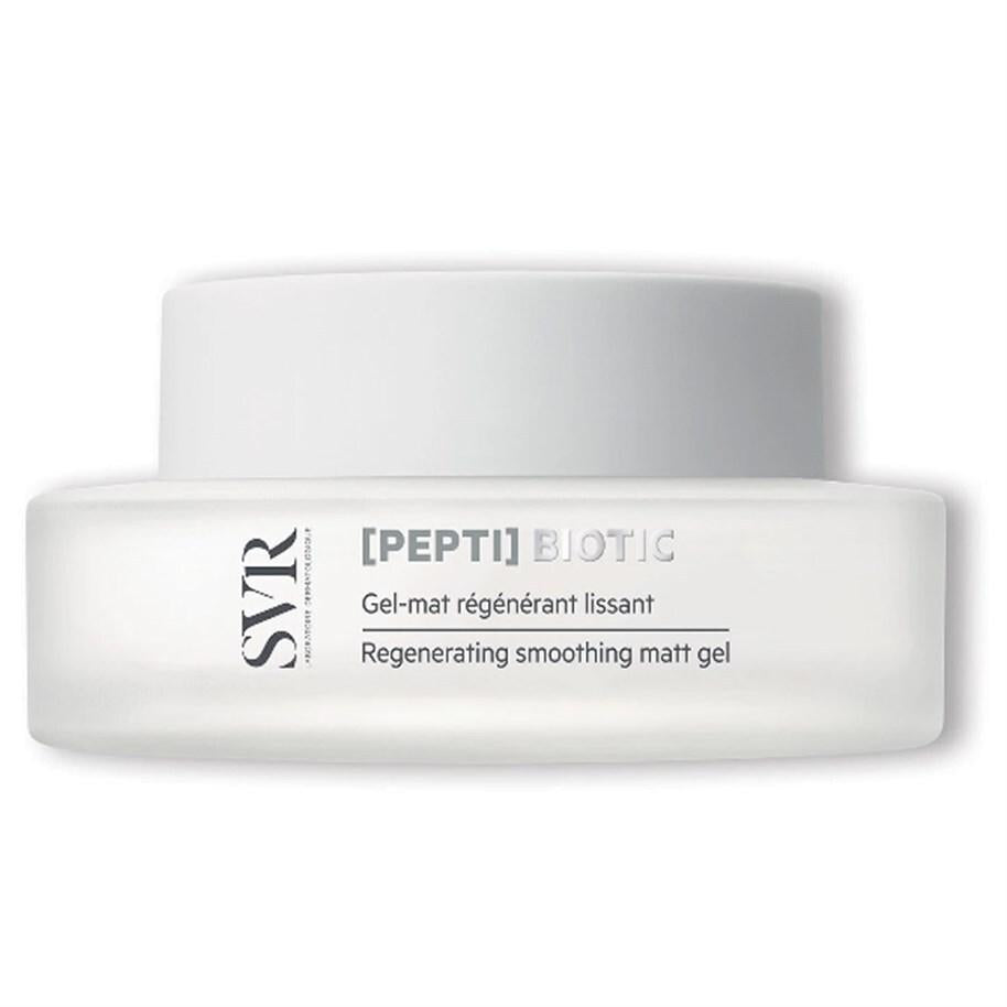 SVR Pepti Biotic Regenerating Smoothing Matt Gel 50ml - Hydrating Anti-Aging Smoothing Gel for Sensitive Skin