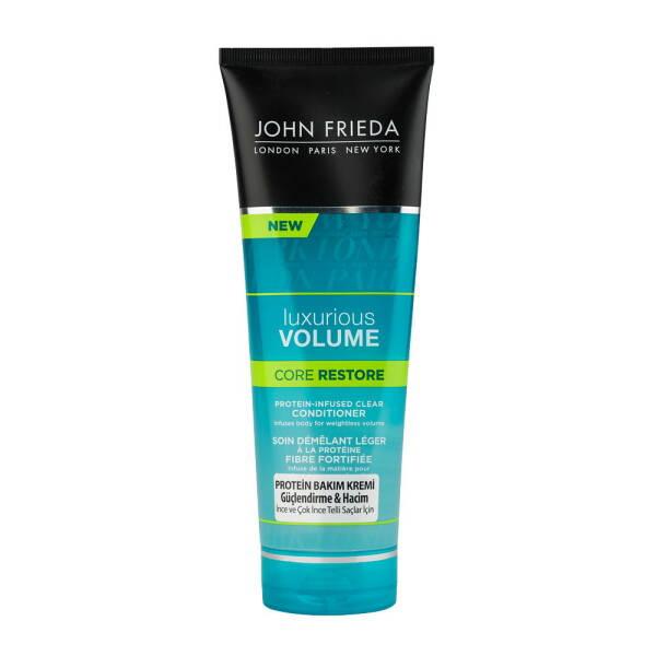 John Frieda Luxurious Volume Core Restore Conditioner - Nourishing, Volume Enhancing Hair Conditioner for Fine Hair