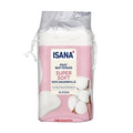 Isana 100% Cotton Aloe Vera Makeup Removal Pads - Gentle Skincare for Natural Beauty