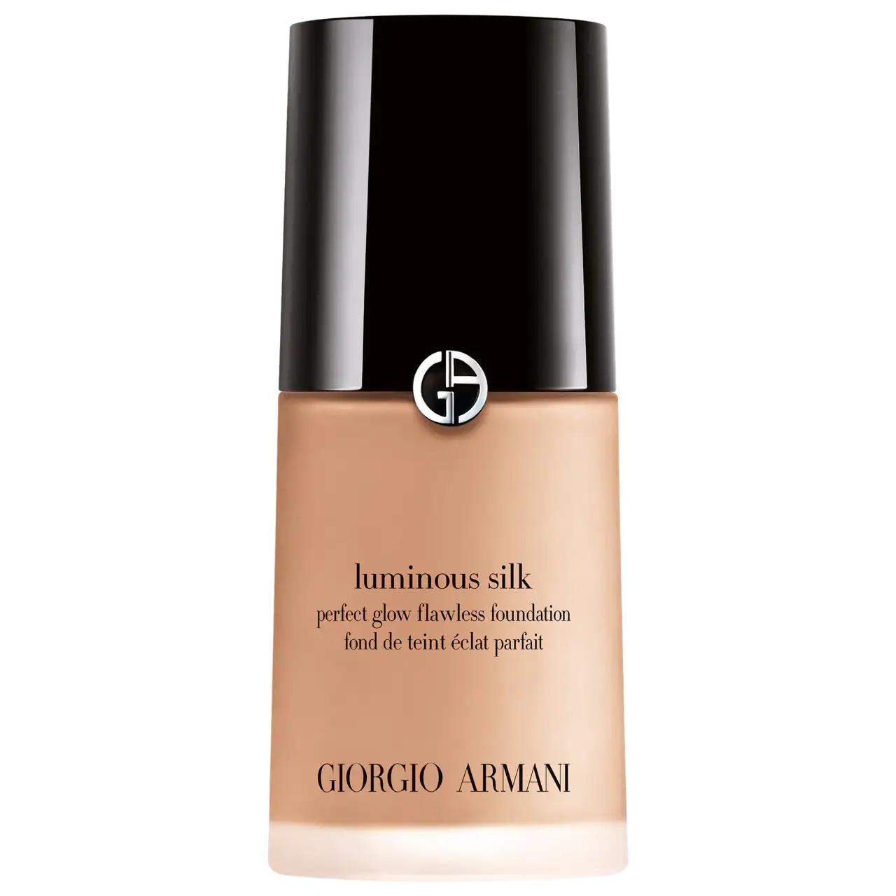 Luminous Silk Natural Glow Foundation - Liquid Makeup with 89% Skincare Base & Micro-Fil Technology for Medium Coverage & Hydration
