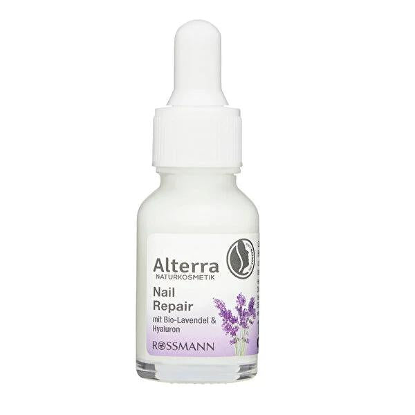 Alterra Organic Nail Serum with Hyaluronic Acid & Lavender - 15ml Natural Nail Repair & Strengthening