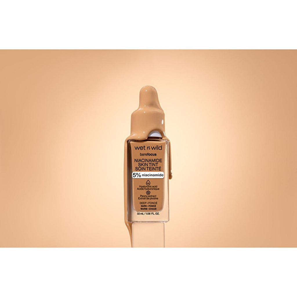 wet n wild Niacinamide Skin Tint Foundation: Achieve Natural, Radiant Skin with Hyaluronic Acid & Sheer Coverage