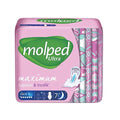 Molped Ultra Anatomical Hygienic Pads for Nighttime - Comfortable, Ultra-Absorbent Menstrual Protection
