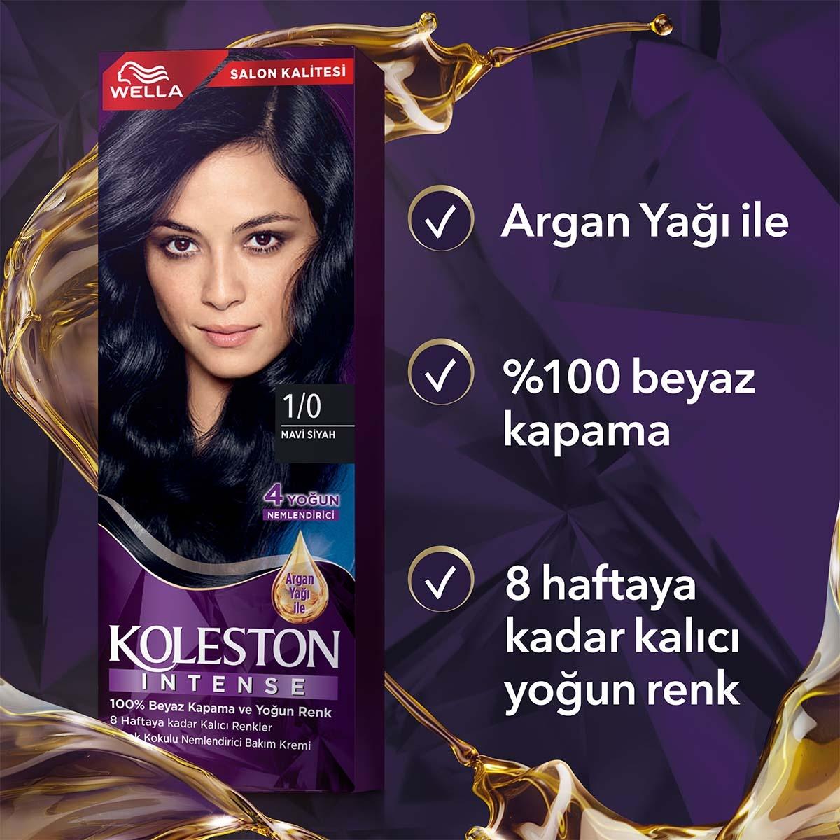 Wella Koleston Intense Hair Dye - Long-Lasting, Moisturizing, 100% Grey Coverage