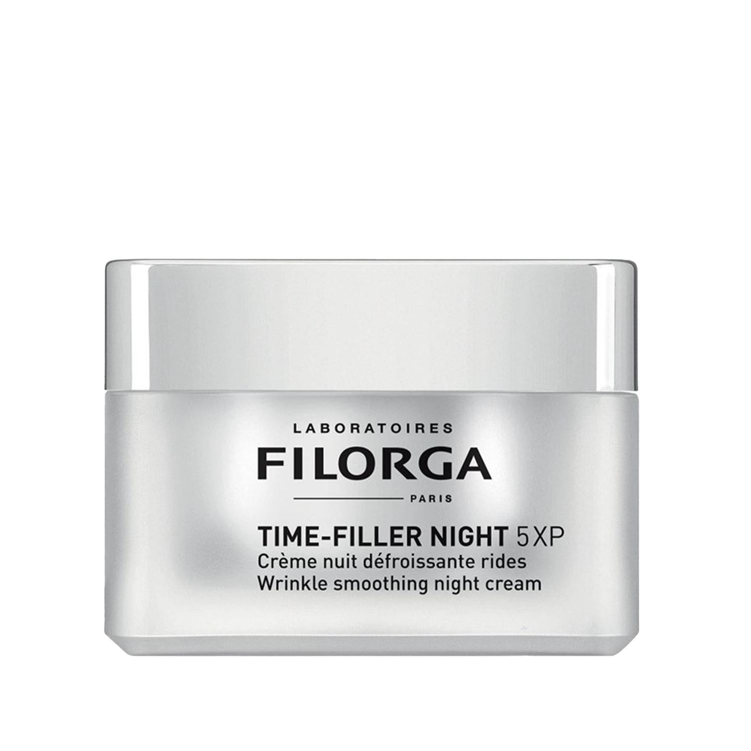 Filorga Anti-Wrinkle Night Cream Time Filler Night 5XP 50ml - Reduces Wrinkles, Improves Skin Elasticity