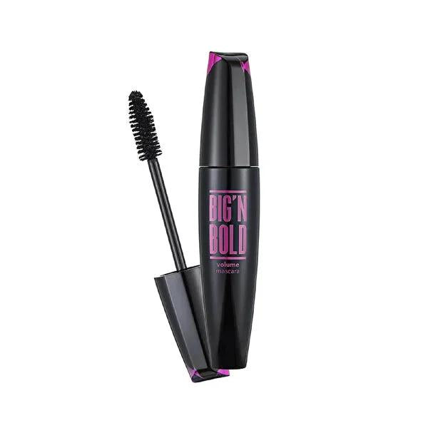 Flormar Big N Bold Volumizing Mascara - Lengthening, Thickening, and Darkening Eyelashes for Dramatic Look