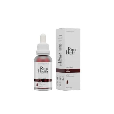 Rimu Health Facial Peeling Serum - AHA BHA Exfoliant for Acne Scar Treatment and Skin Toning, Vegan & Cruelty-Free