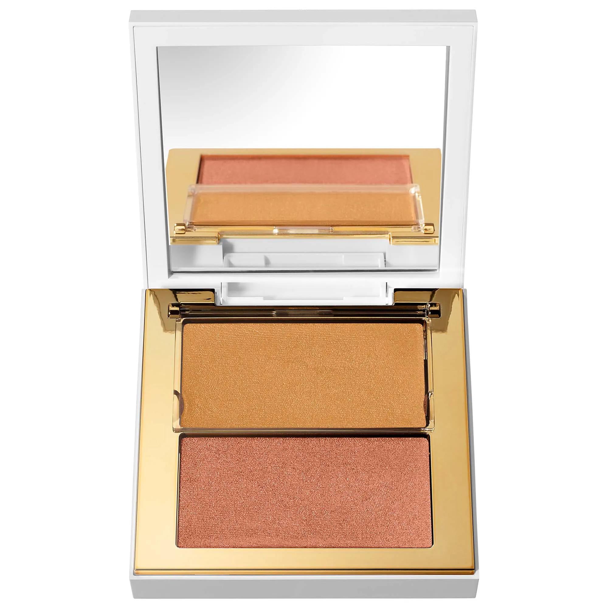 Luxe Highlighter Duo: Radiant Cream Glow, Vegan & Cruelty-Free, Hydrating Squalane Formula