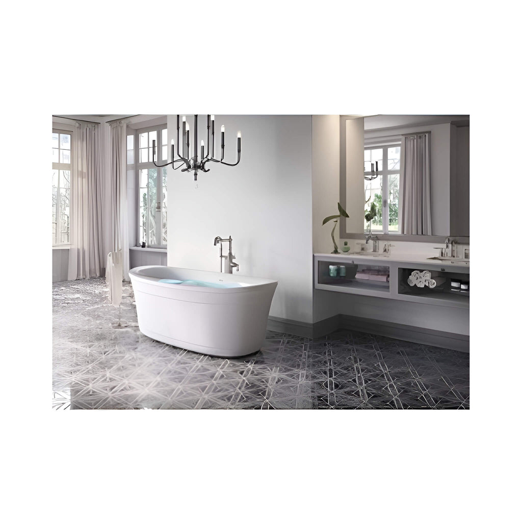 Jacuzzi Arga 67-Inch Classic Swirlpool™ Whirlpool Bathtub [JAGF6735PCL6IPW/M] (SAK85401) – SAKSBY WHOLESALE, view 7