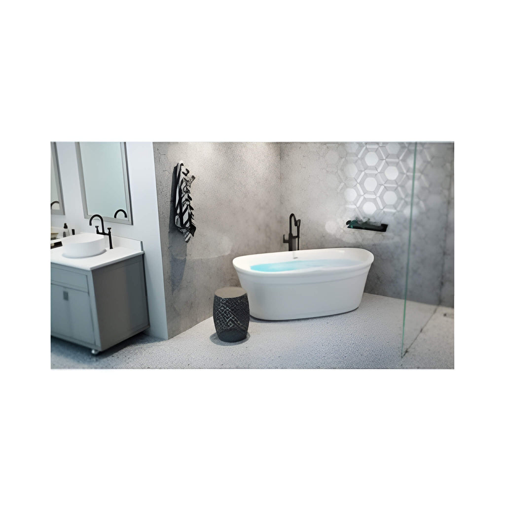 Jacuzzi Arga 67-Inch Classic Swirlpool™ Whirlpool Bathtub [JAGF6735PCL6IPW/M] (SAK85401) – SAKSBY WHOLESALE, view 9