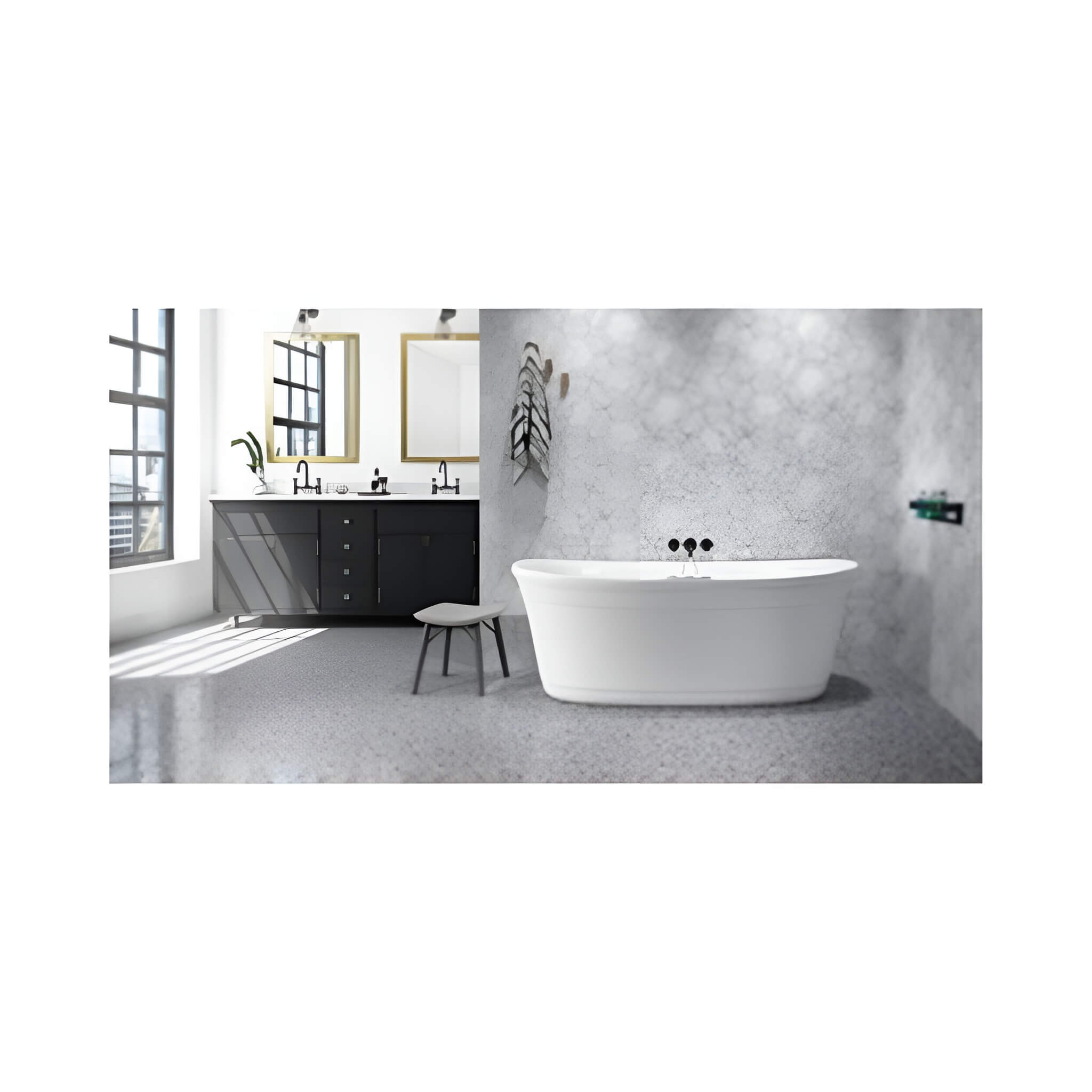 Jacuzzi Arga 67-Inch Classic Swirlpool™ Whirlpool Bathtub [JAGF6735PCL6IPW/M] (SAK85401) – SAKSBY WHOLESALE, view 10