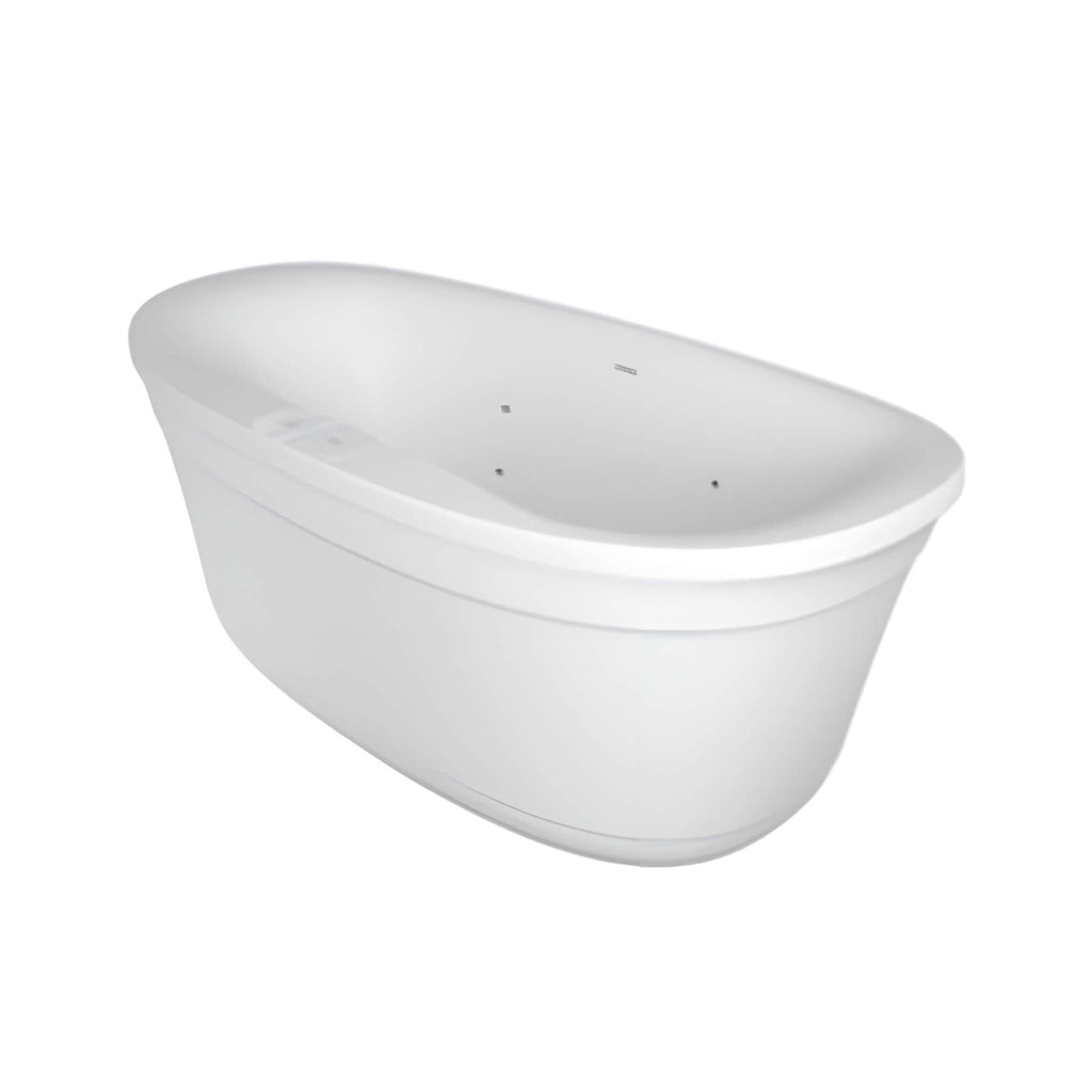 Jacuzzi Arga 67-Inch Classic Swirlpool™ Whirlpool Bathtub [JAGF6735PCL6IPW/M] (SAK85401) – SAKSBY WHOLESALE, view 3