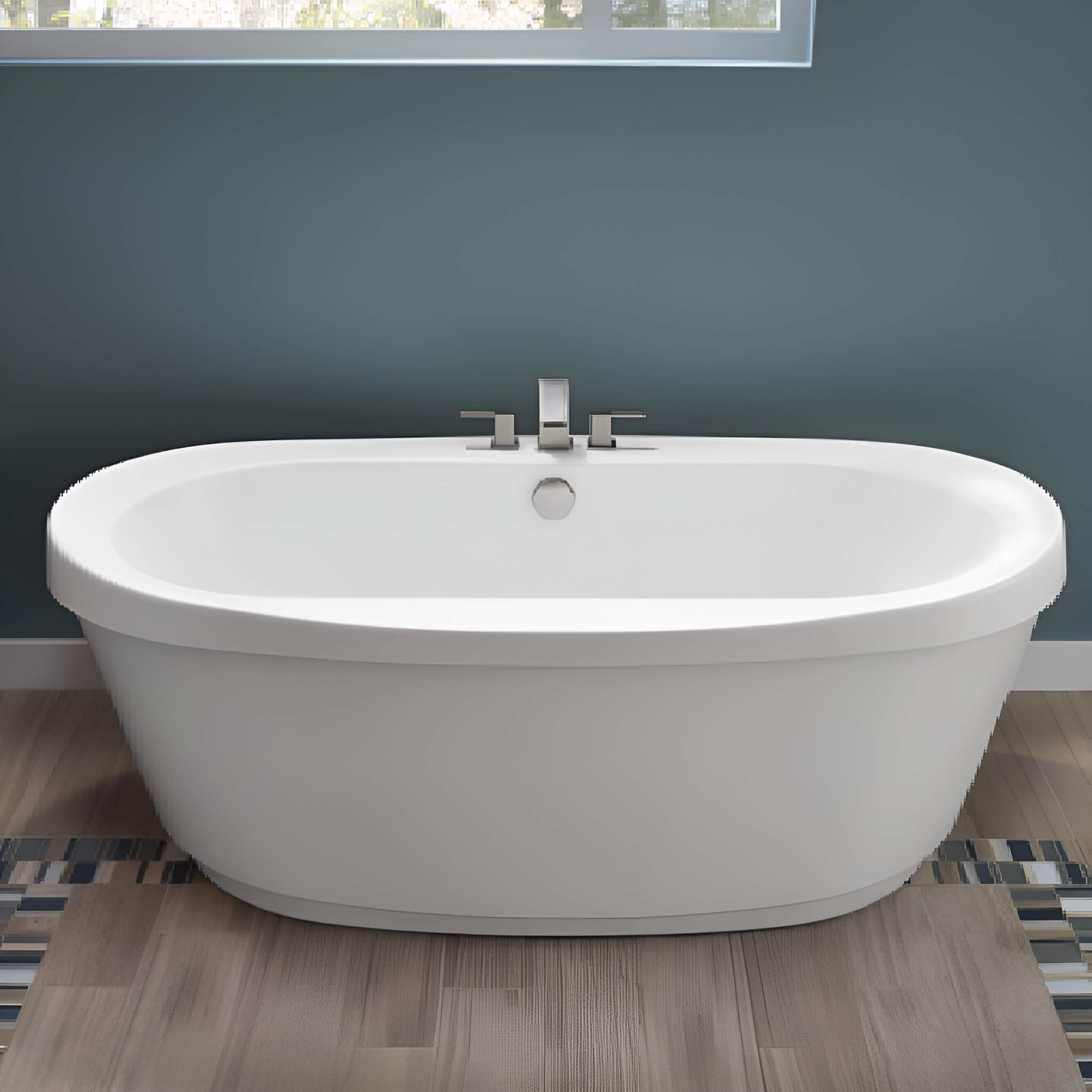 Jacuzzi Bravo 66-Inch Freestanding Air Tub [JBRF6636ACX2XXW/B/Y] (SAK95865) – SAKSBY WHOLESALE, view 3