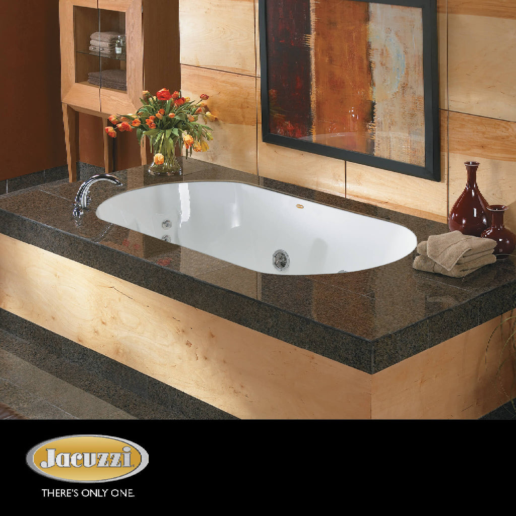 Jacuzzi Duetta 66-Inch Premium Undermount Whirlpool Bathtub [JDUE6636WCR2H] (SAK36096) – SAKSBY WHOLESALE, view 4