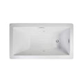 Jacuzzi Elara 66-Inch Rectangle Drop-In Whirlpool Bath [JELL6636WLR2HXWW/YY] (SAK42318) – SAKSBY WHOLESALE