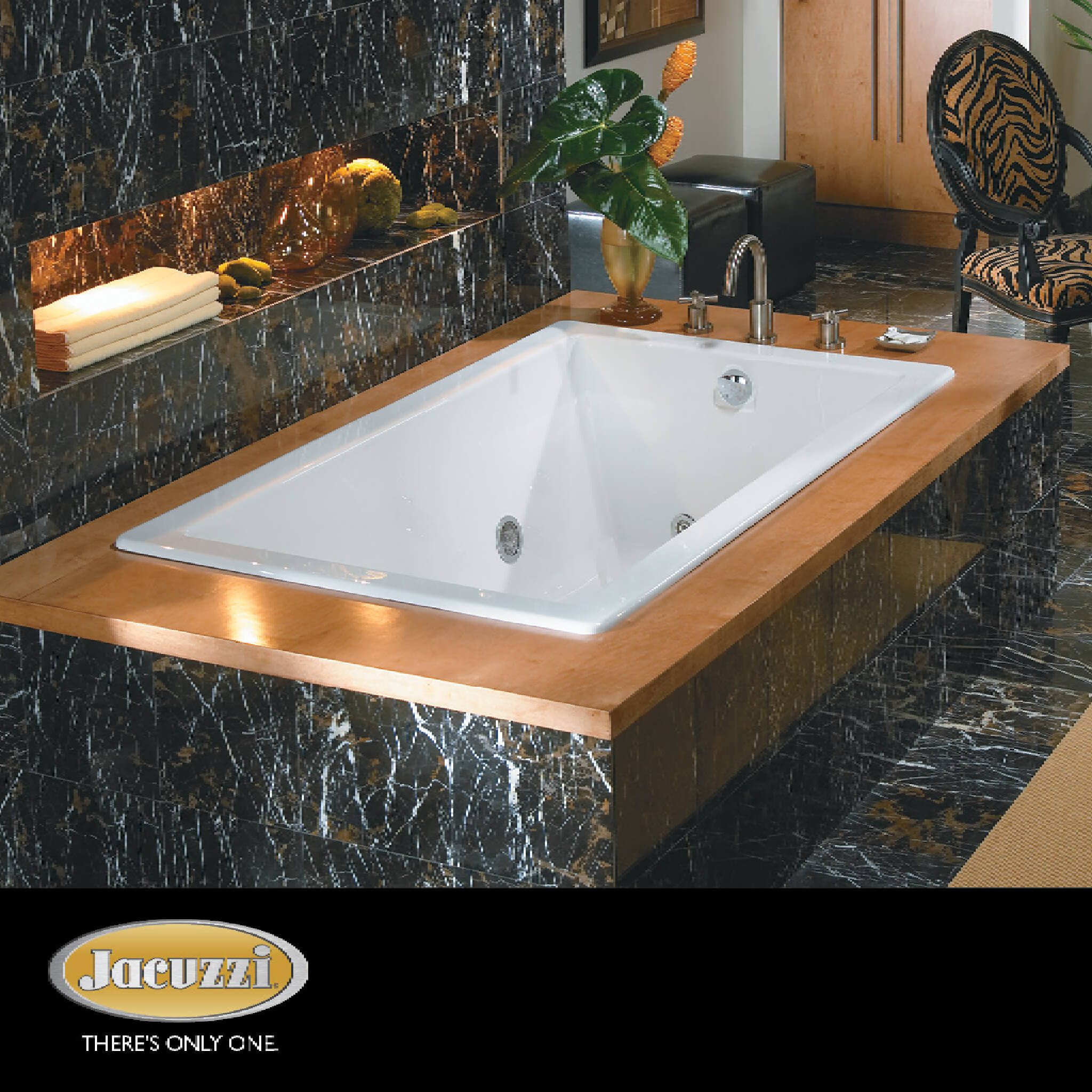 Jacuzzi Elara 60-Inch Drop-In Whirlpool Bath [JELL6036WLR2HXWW/YY] (SAK52732) – SAKSBY WHOLESALE, view 3