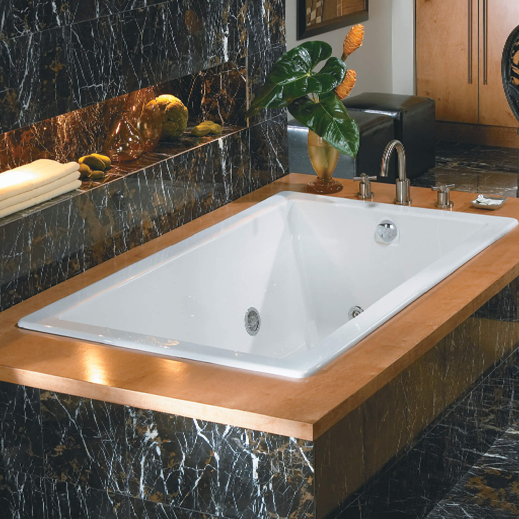 Jacuzzi Elara 72-Inch Drop-In Whirlpool Bathtub With 10 AccuPro Jet [JELA7242WRL2HX] (SAK32651) – SAKSBY WHOLESALE, view 4