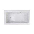 Jacuzzi Elara 72-Inch Rectangle Acrylic Drop-In Whirlpool Bath [JELA7236WLR2XX] (SAK18546) – SAKSBY WHOLESALE