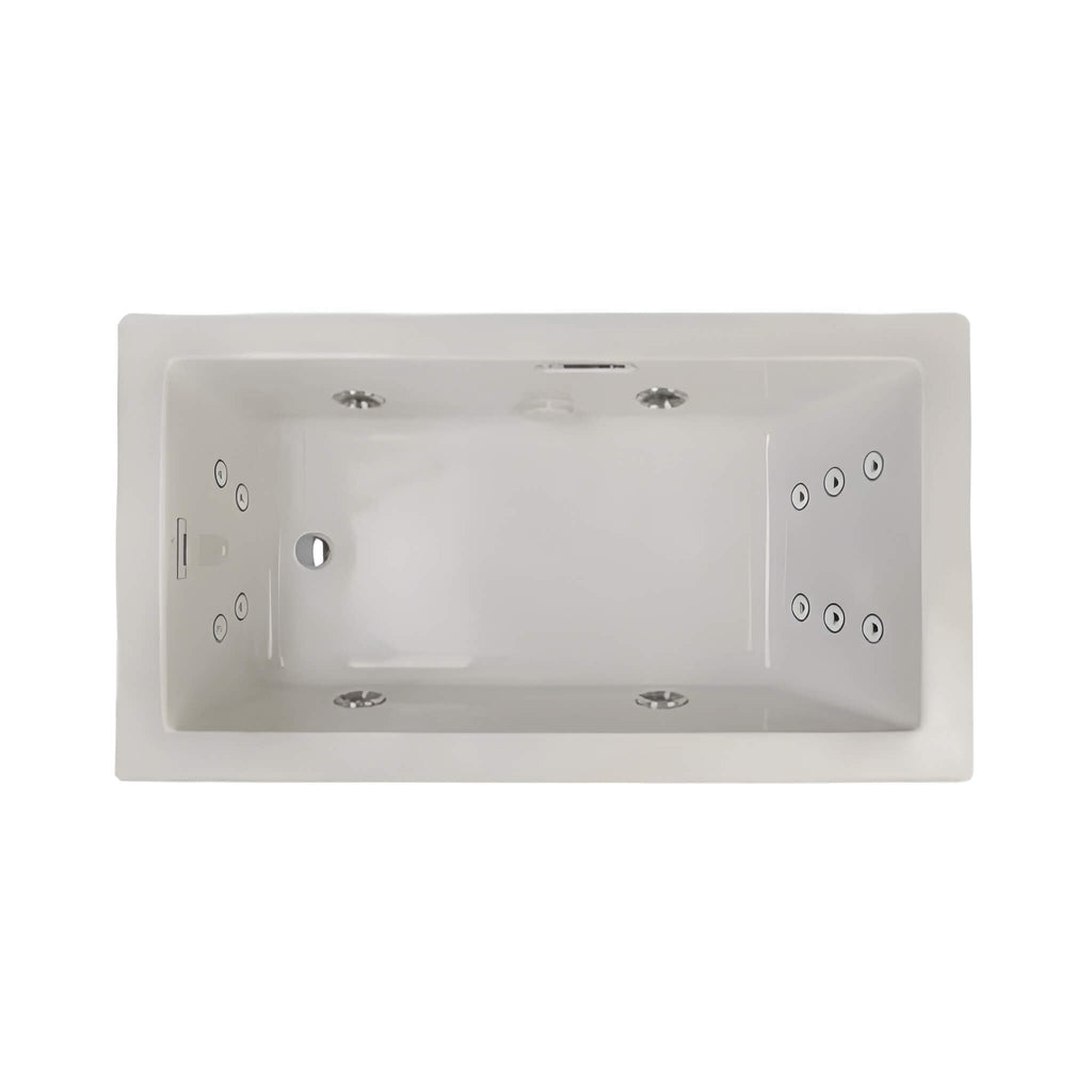 Jacuzzi Elara 72-Inch Rectangle Whirlpool Bathtub With Left Drain [JELA7236WLR2HX] (SAK61507) – SAKSBY WHOLESALE, view 5