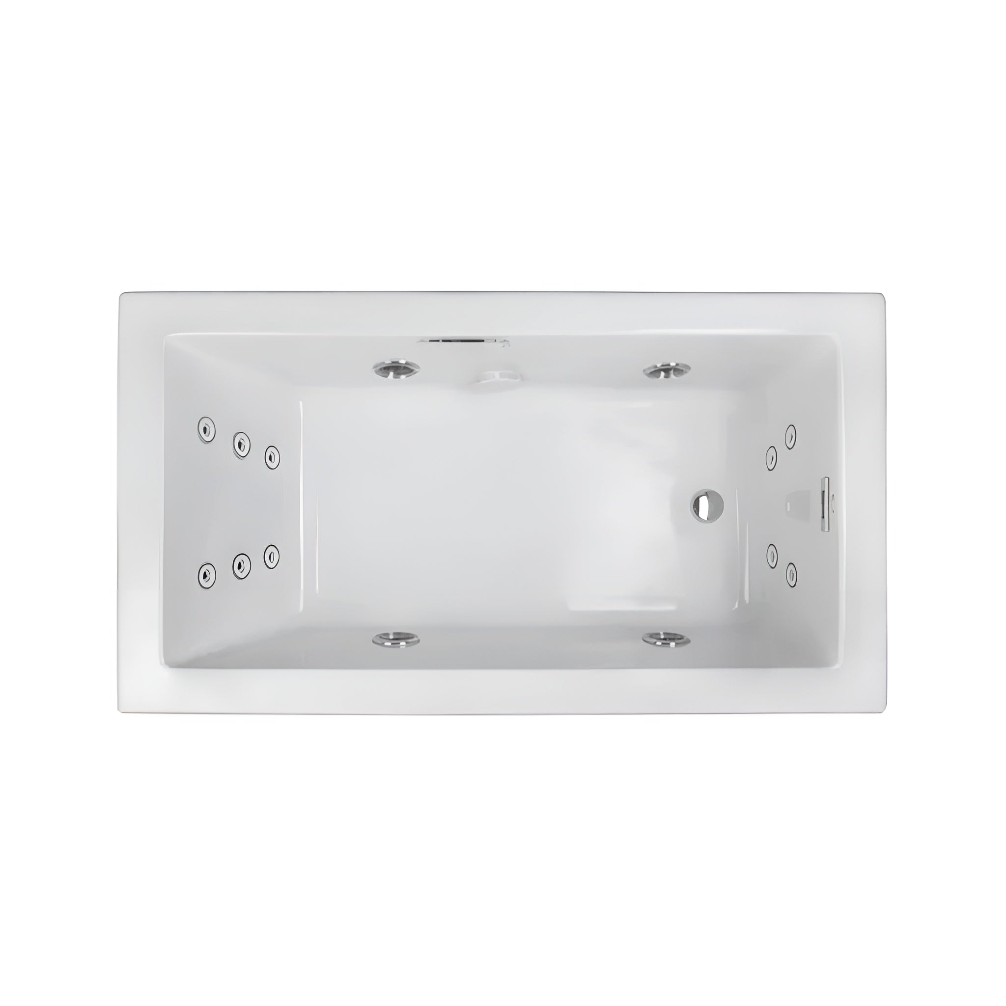 Jacuzzi Elara 72-Inch Drop-In Whirlpool Bathtub With 10 AccuPro Jet [JELA7242WRL2HX] (SAK32651) – SAKSBY WHOLESALE