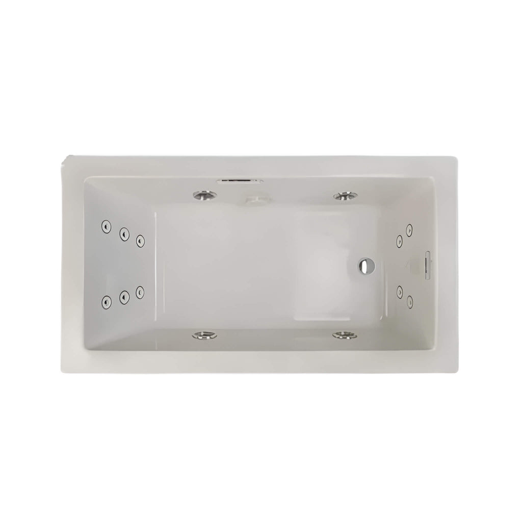 Jacuzzi Elara 72-Inch Drop-In Whirlpool Bathtub With 10 AccuPro Jet [JELA7242WRL2HX] (SAK32651) – SAKSBY WHOLESALE, view 3